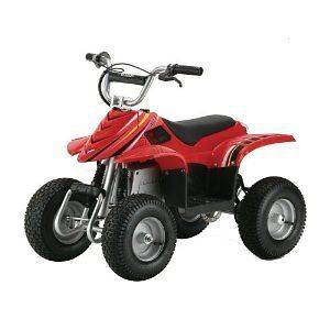 Razor Off Road Dirt Quad Electric Four Wheeled Vehicle (Red) for ages 
