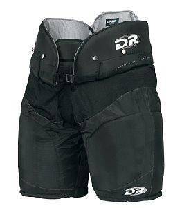 NEW DR HP 45 Junior Large Ice HOCKEY PANTS w/ Spine Protector Black 