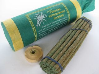 Tibetan Lemongrass Incense ~ Stimulating, reviving, energising