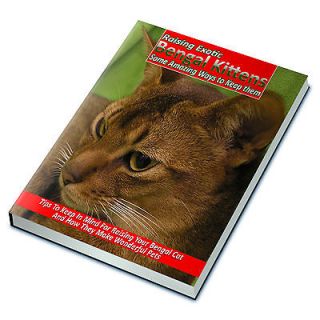 Raising Exotic Bengal Kittens PDF Ebook + Audio + Articles With MRR On 