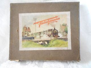 Vintage HO Gauge Fleischmann 1000/2P Train Set Boxed
