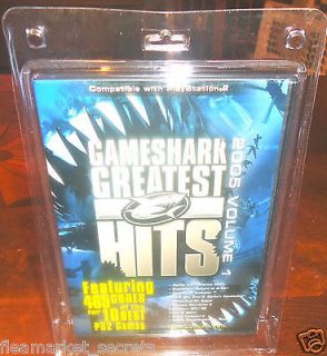 GameShark PS2 Greatest Hits: 465 Codes for 10 PS2 Games (2005, Volume 1)