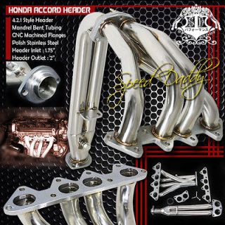   HEADER/EXHAUST 94 97 HONDA ACCORD I4 F22 2.2L EX/LX/SE (Fits Honda