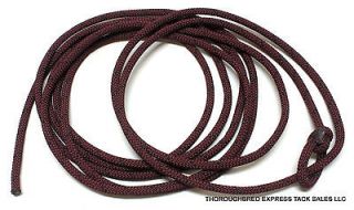 Youth Kids 18 Black Poly Lariat Rope Made in USA Horse Tack Equine