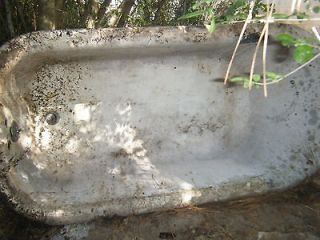 vintage cast iron tub in Home & Garden