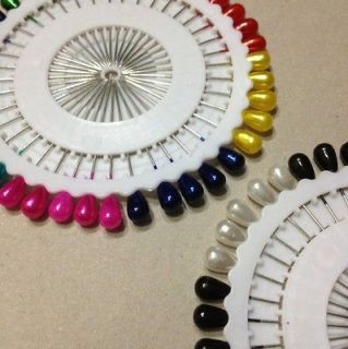 Large Hijab Hejab 40 Pins Wheel Choice 40 Colored Or 40 Black & White