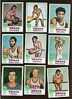 1983 84 STAR NBA PHILADELPHIA 76ERs 25 CARD COMPLETE TEAM SET