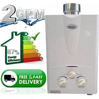   Hot Water Heater Natural Gas 2.0 GPM 1 2 Bath house Instant Hot Water