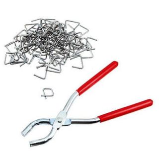 Hog Ring Plier and 100 Piece Plier Set