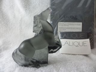 Lalique Kazak Chevalcabre GRIS Rear, Horse Grey 1206600