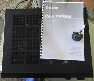 Yamaha RX V396 RDS   HOME THEATER RECEIVER W/DOLBY DIGITAL 5.1 AND 