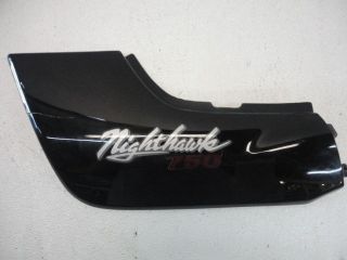 1992 Honda CB750 CB 750 Nighthawk left side cover panel