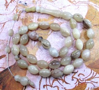 Ram Horn Prayer Beads rosary T​asbih Masbaha   komboloi   islamic 