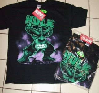 The Incredible Hulk Mens T Shirt 100% Authentic Marvel Comics w/tags 