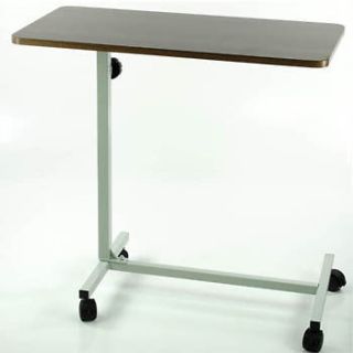 Over the Bed Table Rolling Computer Cart Stand For Computer Laptop 