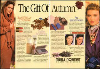 1988 glamour ad for Merle Norman Cosmetics  190