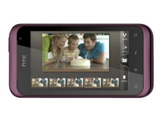 HTC Rhyme   4GB   Plum (Verizon) Smartphone 3G PagePlus No Contract 