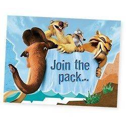 ICE AGE 2 THE MELTDOWN Birthday Party Supply CHOICES ~ Choose Items 