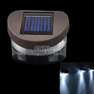   Powered 2LED Wall Stairway Mount Garden Cool Fence Light Lamp35DI