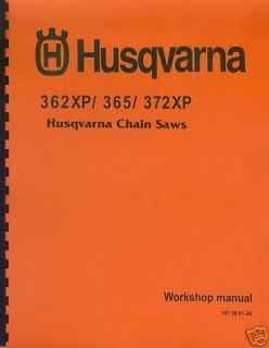 husqvarna chainsaw 372 in Chainsaws