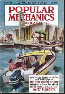  MECHANICS Plymouth owners report Sea Knight cabin cruiser 5 1957