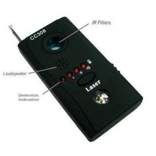 NEW Wireless Hidden Spy Camera BUG Laser RF DETECTOR + Mic