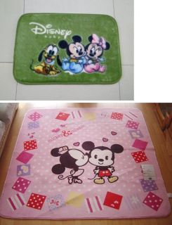 kid child Decor Disney Mickey Minnie Mouse living bed room floor Mat 