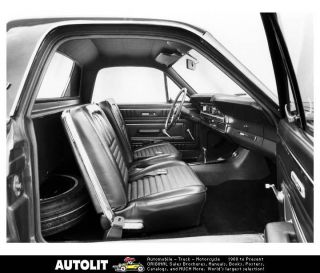 1967 Ford Fairlane 500XL Ranchero Interior Factory Photo