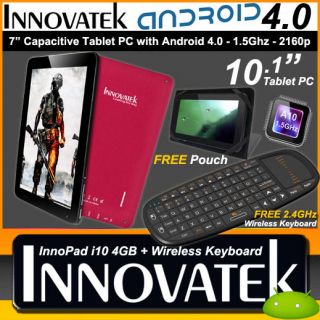 4RWK Innovatek InnoPad i 10.1 Tablet PC 1.5Ghz 2160p HDMI Capacitive 