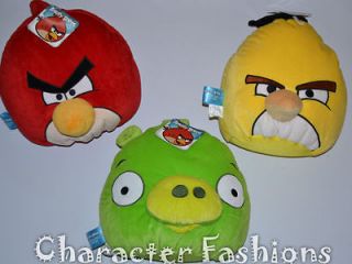 ANGRY BIRDS Plush Pillow iphone app game BEDDING LARGE