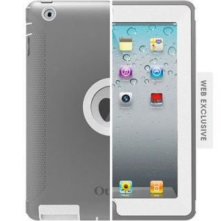 NEW Otterbox Defender Series Case iPad 4/iPad 3/iPad 2  Grey Crevasse