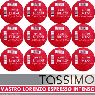 TASSIMO T Discs   Mastro Lorenzo Coffee Espresso INTENSO   (6 24 