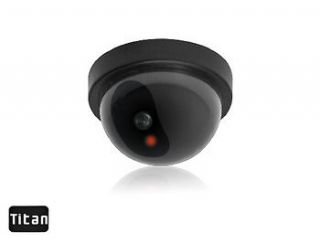   Security Dome Camera With Flashing Red Light & Proximity Sensor