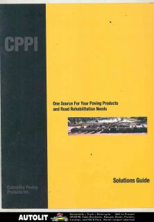 1996 Caterpillar CPPI Vibratory Asphalt Pavement Compactor Road Roller 
