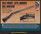 REMINGTON MODEL 1889 SXS HAMMER SHOTGUN Firearms CARD