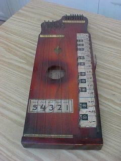 VINTAGE ZITHER , PIANOLIN,OLD INSTRUMENT
