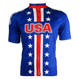 Skins 2012 Team USA Olympic Cycling Jersey Mens Small