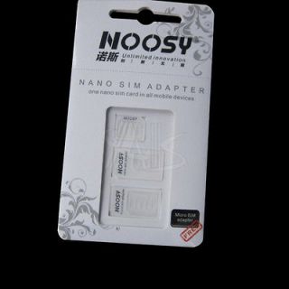 cheap NOOSY 3 Nano SIM to Micro SIM/Standard SIM Card Adapters for 