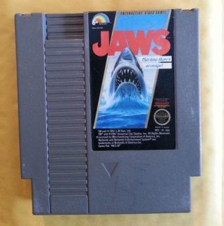 Jaws (Nintendo, 1987) Super Dangerous Shark   great SHOOTER game