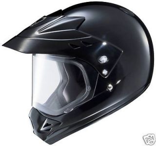 HJC Joe Rocket Hybrid Motorcycle Helmet Black M Md Med Medium Dual 