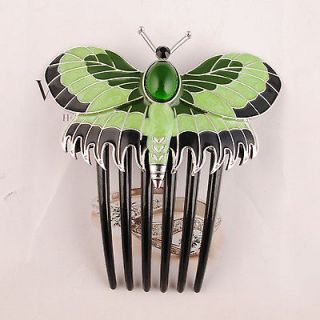   TITANIC Rose Replica Butterfly Comb Hairpin hair accessories C01