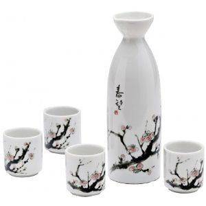 japanese sake set in Japanese
