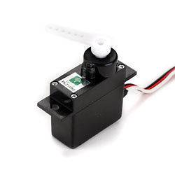 Parkzone Mini Servo (3W) with Arms, Short Lead PKZ1060