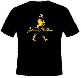 Johnnie Walker Scotch Whiskey Red Blue Gold T Shirt