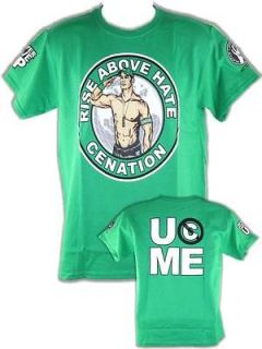 John Cena Green Mens Salute the Cenation T shirt