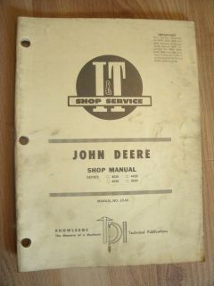john deere 4430 manual in Tractor Manuals & Books