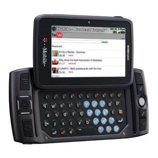 Mobile Sidekick LX   Carbon (T Mobile) Smartphone 3g qwerty keyboard