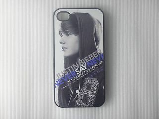 Justin Bieber Hard Case Back Cover For I phone 4 4S/16/32/64GB B