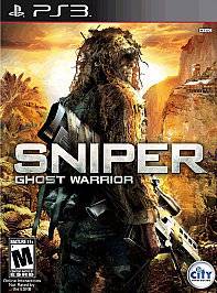 PS3 Sniper Ghost Warrior One shot Kill NEW Sealed REGION FREE English 