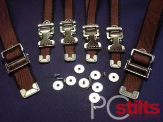 PLASTERERS PC STILTS REPLACEMENT PARTS STRAP KIT WITH BUCKLES
